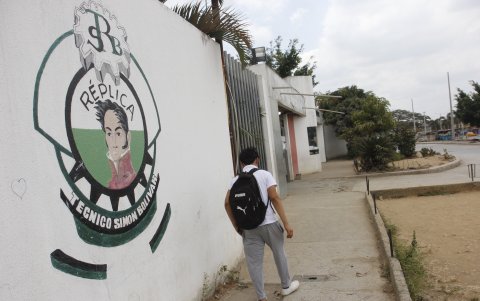 Pocos estudiantes se acercaban a preguntar sobre las clase