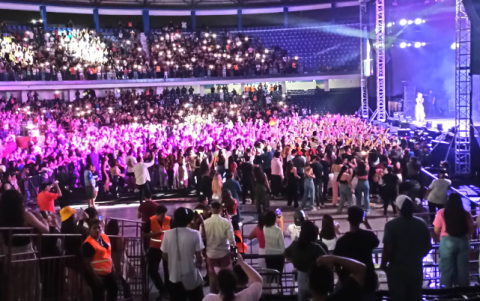 El público se dio cita en el coliseo Voltaire Paladines Polo.