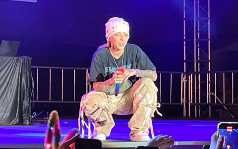 La cantante se mostró cercana a sus fans.