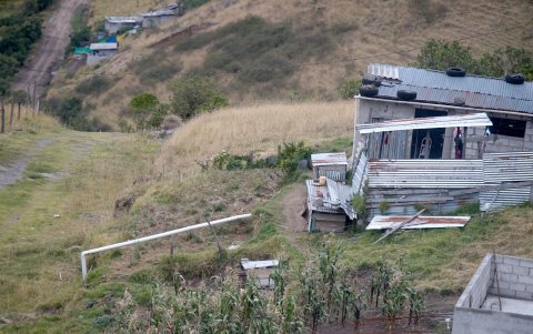 Pozos. Hay sectores en donde todavía se conservan estos huecos sépticos por la falta de alcantarillado.