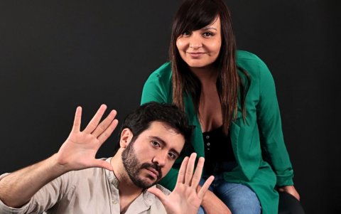 Jorge Ulloa y Nataly Valencia.