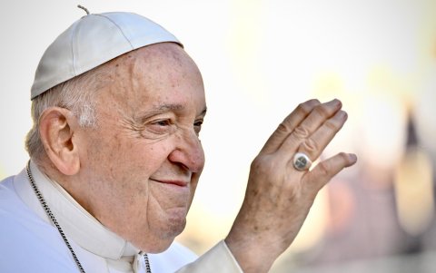El papa indicó que no es posible aludir