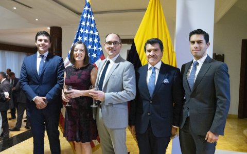 José Ortiz, Alicia Martini, Erik Martini, Patricio Ortiz y Juan Pablo Ortiz.