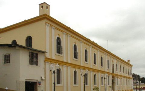 La antigua cárcel Municipal está situada sobre la calle Julián Coronel.