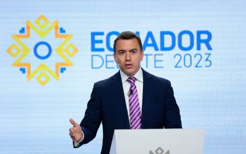 Daniel Noboa es candidato por la alianza ADN.