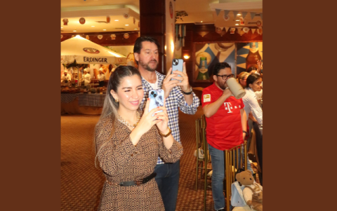 Estefanía León y Gustavo Gómez.