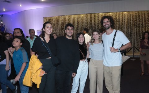 Maria Verónica Paszkiewicz, Roberto Passailaigue, Daniela Espín, Gabriela Muñoz y Óscar Illingworth.´