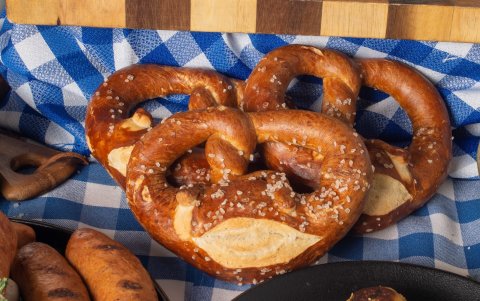 Para un abreboca, nada mejor que un pretzel.