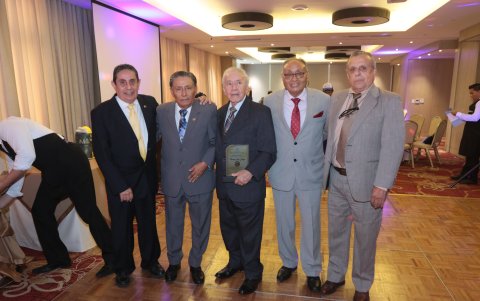 Galo Mantilla, Abel Chiquito, Herman Viteri, Hernán Ortiz y Vicente Valencia.