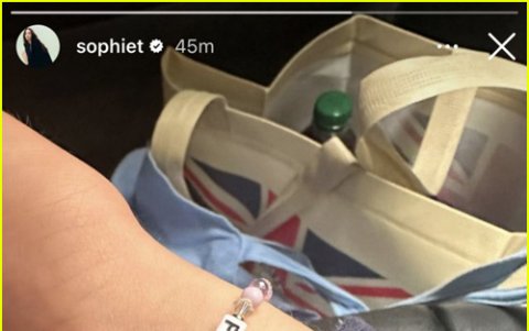 Captura del Instagram de Sophie.
