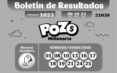 BOLETIN POZO 1053, REVANCHA 40 - MARTES 09 DE OCTUBRE 2023