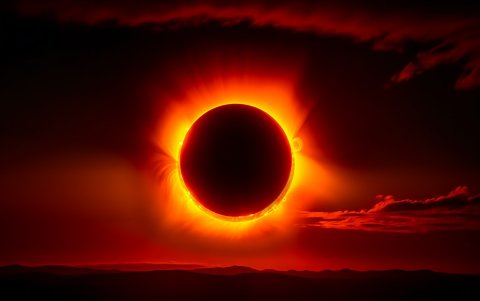 Durante el eclipse solar es probable que la gente experimente una disminución de la temperatura
