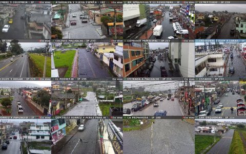Quito está colapsado por la lluvia.