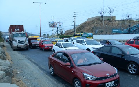 Vía. El MTOP está a cargo de la av. León Febres-Cordero, sector Daule.