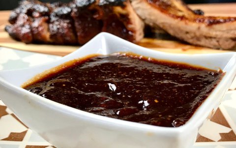 Salsa BBQ con panela.