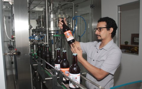 Porteña. Un cervecero artesanal sacó una edición especial de cerveza de zapallo.