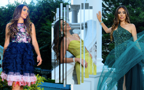 Sobre los diseños al vestir también tiene su favorito. “Me gustan los vestidos en colores vibrantes