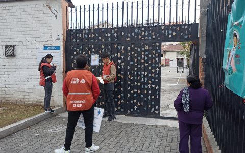 Unidad Educativa Corazón de María, en Cuenca.