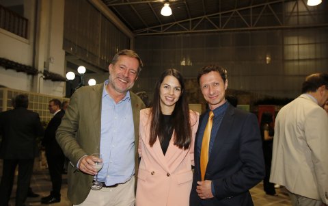 Humberto Klink, Sagi y Julio Robavski.