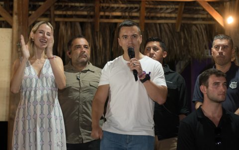 Daniel Noboa llegó por primera vez al poder en 2023.