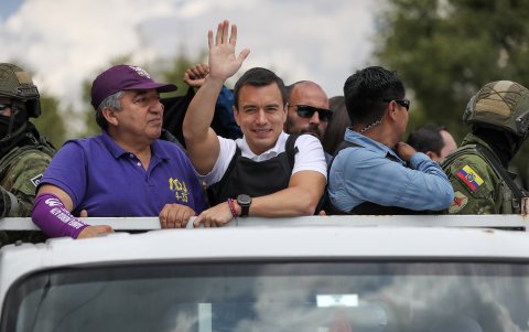 En campaña, Daniel Noboa ya utilizaba las siglas de ADN como nombre se la alianza.