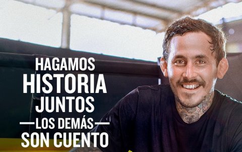 El deportista es imagen ahora de una de las firmas del conglomerado Noboa.