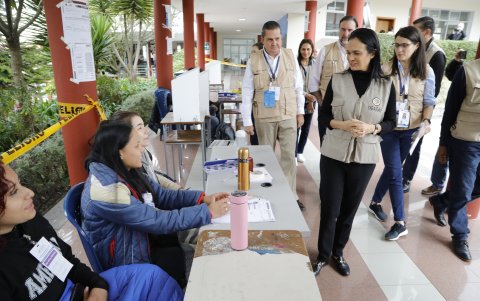 La jornada de la segunda vuelta electoral se desarrolló el 15 de octubre de 2023.