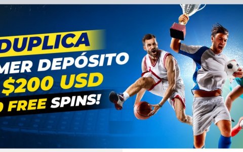 Tu primer depósito puedes recibir un bono del 100 por ciento