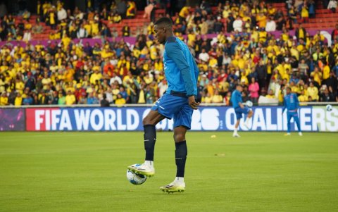 Ecuador en la cancha.