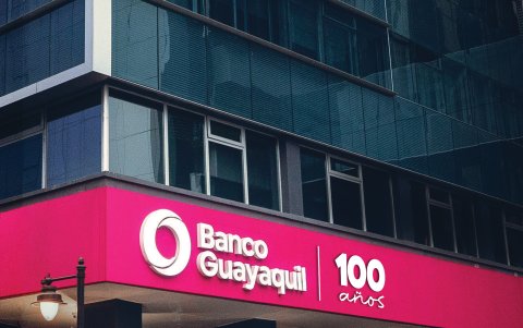 Institución.- El edificio del Banco Guayaquil.