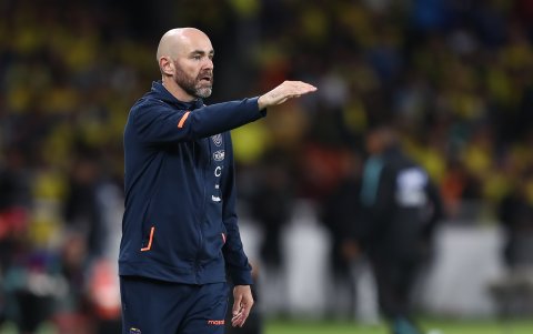 Félix Sánchez entrenador de Ecuador en el camino del Mundial 2026.