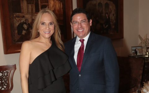 Sylka Sánchez y Gino Cornejo.