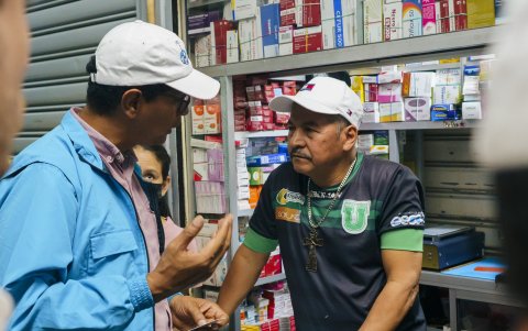 Delegados del Municipio y de otras entidades ejecutaron el control en la bahía.