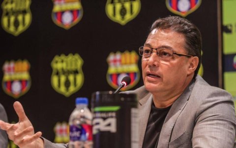 Carlos Alfaro Moreno fue delantero de Barcelona SC.