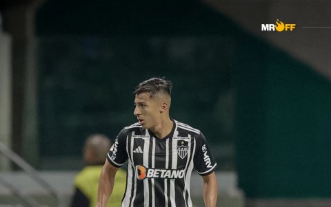 Alan Franco fue titular en la victoria ante Palmeiras.
