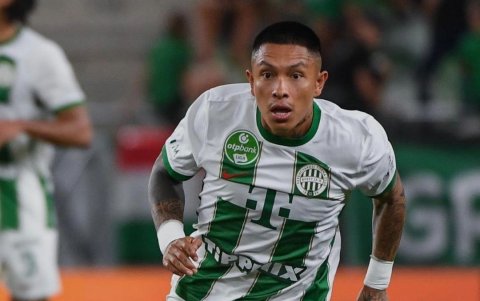 Ramírez asistió en valioso triunfo que mantiene al Ferencváros en la cima del campeonato húngaro.