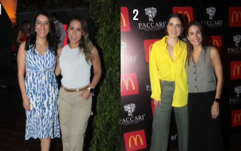 1. Gilda Alcívar Stefy Peláez.
2. Shanny Nadan y Joselyn Gallardo.