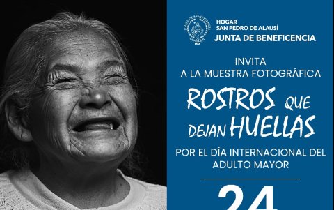 Un homenaje plasmado en retratos de adultos mayores