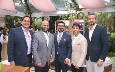 Fernando Valverde, Juan Martín de la Fuente, Galo Carvajal, Sixto Aguirre y Mladen Cindrich.