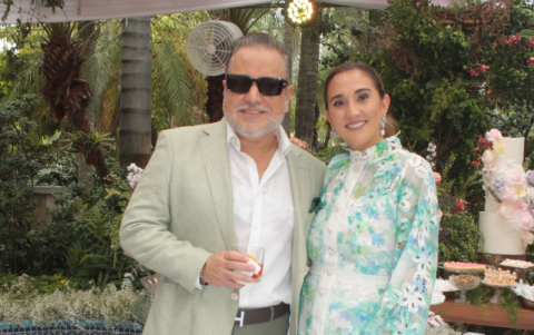 Pepe Medina y Fiorella Caputi.