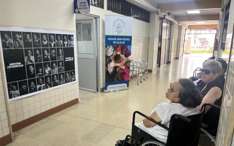 Los adultos mayores de Alausí llevan 7 meses residiendo en Guayaquil.