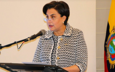 La empresaria quiteña Gabriela Sommerfeld.