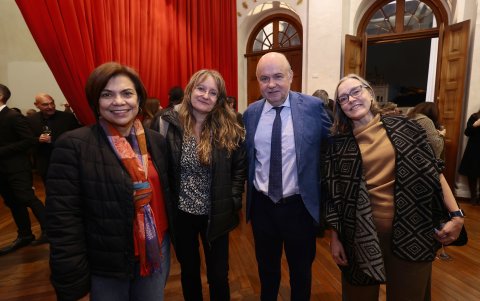 Ana Martínez, Elena Palomar, Bernabé Aguilar y Matilde Mordt.