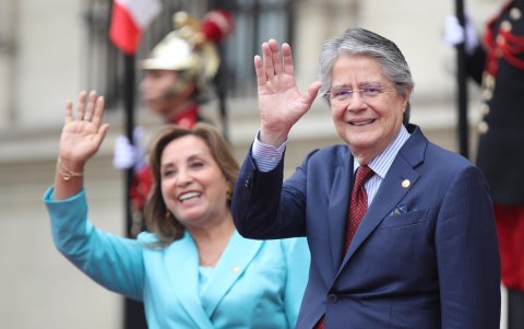 Mientras Lasso estaba en Perú por el aniversario de la paz, en Ecuador se venían los apagones.