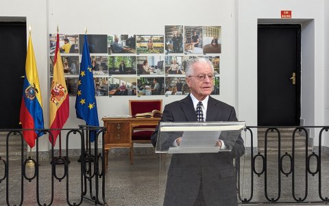 Embajador de Ecuador en España, Andrés Vallejo.
