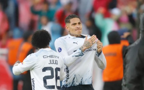 Paolo Guerrero llegó a Liga de Quito a darle experiencia dentro y fuera de la cancha.