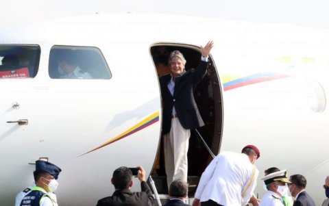 Lasso anunció que irá a Colombia para buscar apoyo de Gustavo Petro en la crisis energética del país.