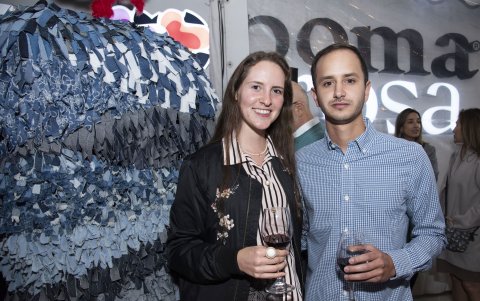 Lucía Barahona y Alfredo Burneo.