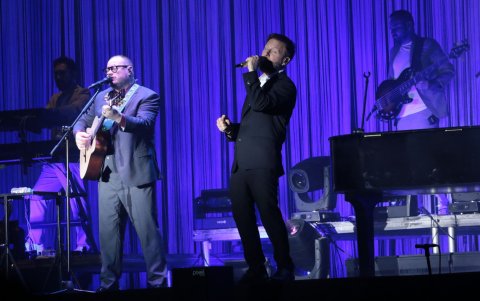Presentación de Sin Bandera en su último concierto en Guayaquil.