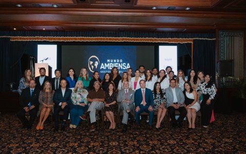 El equipo de Ambiensa también estuvo presente.
